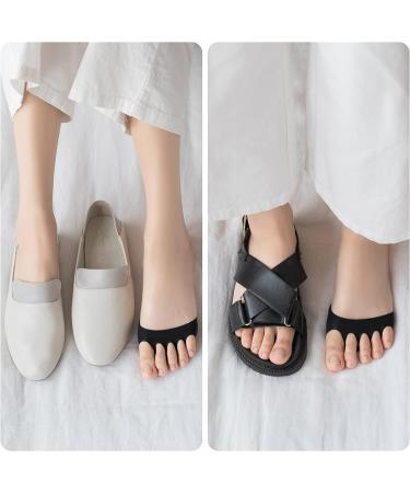 JEVRKAPZ Metatarsal Forefoot Pads for High Heels - 6 Pairs Honeycomb Fabric Cushions for Pain Relief - Buy Online on GoSupps.com