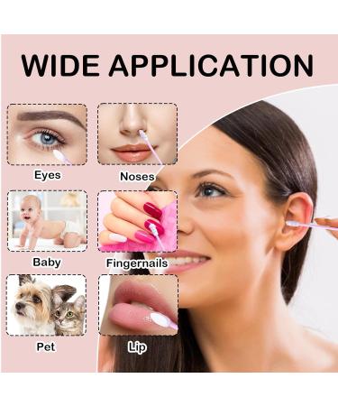 4 Pack Reusable Cotton Swabs - Eco-Friendly Silicone Ear Buds for Makeup & Ear Cleaning | Portable Double-Ended Spiral Design - Buy Online on GoSupps.com