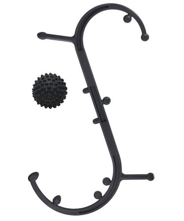 Body Back Buddy with Rhino Pro Massage Ball Bundle  Trigger Point, Plantar Fasciitis, and Fibromyalgia Relief Tools for Men & Women 2 Piece Set
