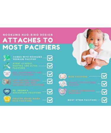 Nookums Paci-Plushies Ella The Elephant - Adaptable Plush Toy with Detachable Pacifier for All Ages - Buy Online on GoSupps.com