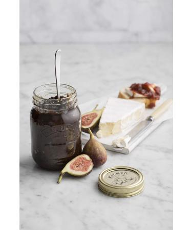 Kilner 0.5L Round Glass Storage Jar with Screw Top Lid - Single Pack - Buy Online on GoSupps.com