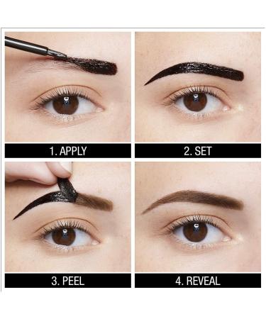 Maybelline Brow Tattoo Longlasting Tint - Dark Brown 4.9ml | Perfect Eyebrow Definition - Buy Online on GoSupps.com