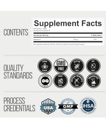 Hydrogen Water Tablets (30 Tablets) - Create 12 PPM Hydrogen-Rich Drinking Water with Magnesium - Shop Internationally - Buy Online on GoSupps.com