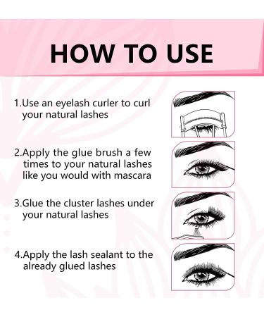 Cluster Lash Seal - Long-Lasting Eyelash Extension Coating (0.176oz Clear) - Buy Online on GoSupps.com