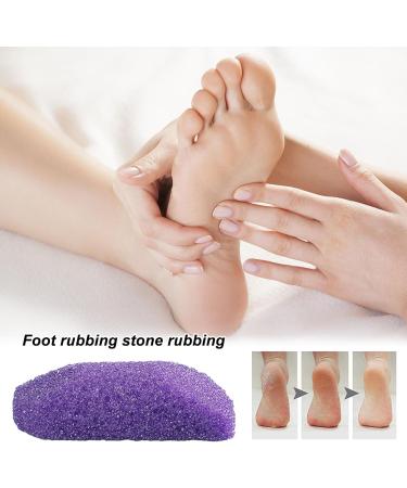 Pumice Stone Feet - LavaPumice Stone Foot File Pumice Stone | 2 Sided Callus/corn Remover and Scrubber Portable Pedicure Tools Foot Exfoliator Scrubber for Dry Dead Skin (1.85x1.38x4.53 Inches) - Buy Online on GoSupps.com