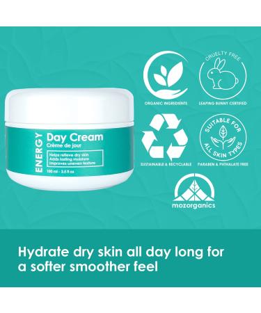 Hydrating Day Cream Moisturizer for Hands with Black Seed Oil & Rose Extract - 100 ml | For Dry & Sensitive Skin | Daily Skin Care for Women & Men - Buy Online on GoSupps.com