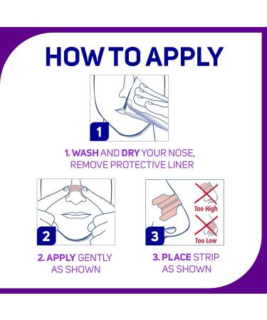 Breathe Right Lavender Scented Nasal Strips - 26 Count x 2 Packs for Drug-Free Nasal Congestion Relief - Buy Online on GoSupps.com