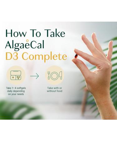 ALGAECAL Wellness Bundle - D3 Complete (1000 IU) + K2, Vitamin E, Vitamin A & Omega-3 1200mg EPA DHA for Overall Support - Buy Online on GoSupps.com