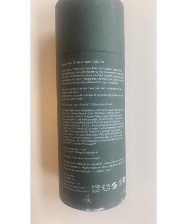 LOUPE | Upgraded Formula | Certified Organic Deodorant Roll-on | 100% Natural & Plant-Based Unisex Sensitive Skin | Scented with Organic Essential Oils | Clary Sage Eucalyptus Vetiver DEO97 | Clary Sage Eucalyptus Vetiver - Buy Online on GoSupps.com