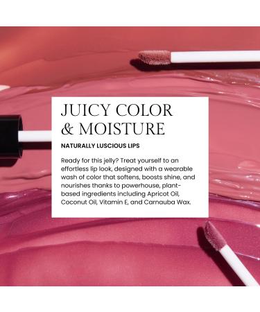 OFIR Hue Hydrator Sheer Lip Jelly | Luminous Gloss Shine Formula With Apricot Oil Coconut Oil Vitamin E for Subtle Color | Vegan Cruelty Free Hydrating lip Balm | Poppy - Dusty Rose 0.135 Fl oz - Buy Online on GoSupps.com