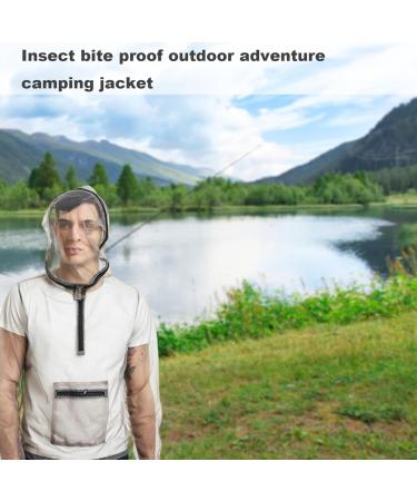 Yahunosu Mosquito Jacket - Breathable Insect & Midge Mesh Hooded Clothing for Men & Women | Ideal for Fishing Hiking Camping & Outdoor Adventures - Buy Online on GoSupps.com
