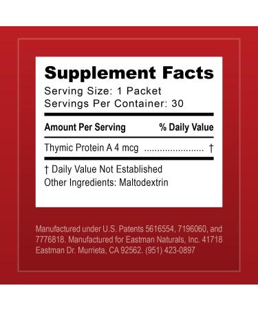 ProBoost TPA Thymic Protein A Powder Packets - 4 McG TPA - Immune System Support Supplement - 30 Packets - Buy Online on GoSupps.com
