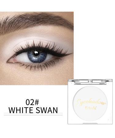 Erinde Single White Eyeshadow Palette | Nude Tones Matte & Waterproof | Highly Pigmented Long-Lasting Eye Makeup 302 White - Buy Online on GoSupps.com