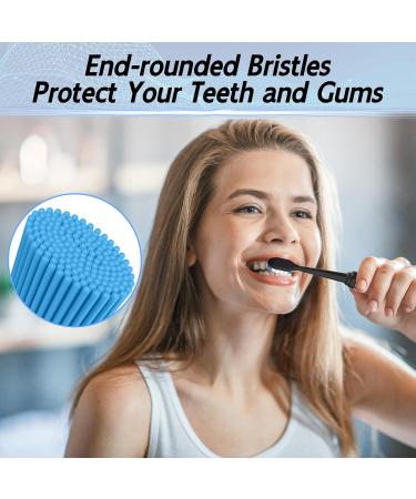 Trustnice Replacement Brushes for Philips Sonicare - Brush Heads Compatible with Healthywhite EasyClean Gum Health & Flexcare - 8 Pack (Black) - International Shipping Available - Buy Online on GoSupps.com