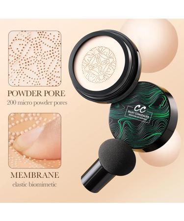 Air Cushion BB Cream Fond de Teint Couvrant CC Cr me Air Cushion CC Cream Mushroom Head Fondation Base De Maquillage De Teint De Peau Uniforme BB pour Contr le de L'huile Hydratante L ger - Buy Online on GoSupps.com
