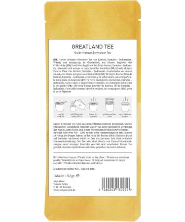  Greatland Greatland Good day black tea 150g - Buy Online on GoSupps.com