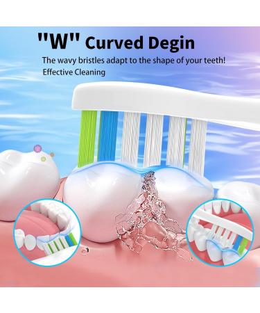 10 Pack Replacement Heads for 7AM2M AM101/AM105 Electric Toothbrush - Soft Brush Bristles Durable & Compatible - Buy Now - Buy Online on GoSupps.com