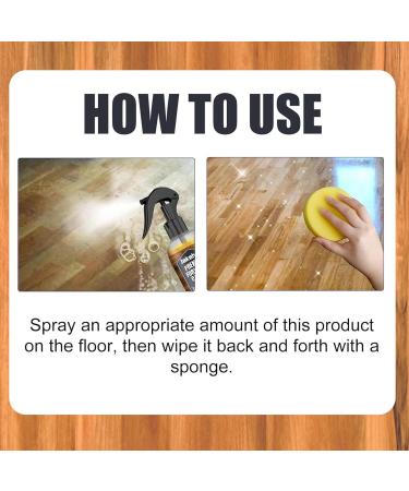 Jakehoe Floor Cleaner-Natural Micro-Molecularized Beeswax Spray Beeswax Furniture Polish for Living Rooms Kitchens Wood Furniture Floors Premium Furhiture Cleaner-100ml 2pcs - Buy Online on GoSupps.com