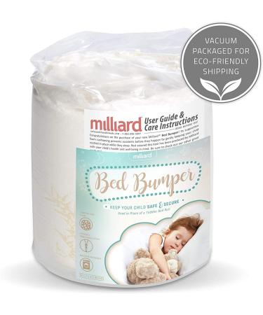 Milliard Bed Bumper (1 Pack) Foam Safety Rail Guard with Non-Slip Hypoallergenic Water Resistant and Washable Cover  Bed Rail for Toddlers  Kids  Adults and Seniors - Buy Online on GoSupps.com