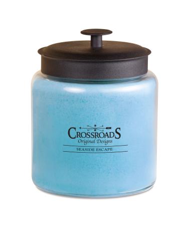 Crossroads Seaside Escape Scented 4-Wick Candle 96 Ounce
