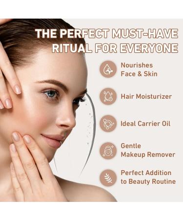 MAYJAM Organic Coconut Oil Liquid and Organic Natural Moisturizer Grapeseed Carrier Oil for Essential Oils Facial Oil 16 fl oz - Buy Online on GoSupps.com