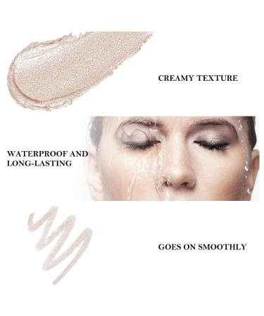 Boobeen Double-ended Waterproof Glitter Eyeshadow Stick - Shimmer and Matte Eye Makeup Pen (04) - Buy Online on GoSupps.com