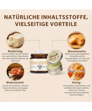 LHUDILS Tallow Bee Cream Bienengiftsalbe 130g Face Care AntiAging Wrinkle Reduction Muscle Pain Relief MindBody Improvement Bienengiftsalbe Moisturizing Skin Rejuvenation Tallow Creme - Buy Online on GoSupps.com