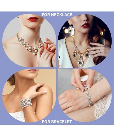 Gold & Silver Necklace Extenders - 6 Pcs Stainless Steel Chain Extensions for Jewelry Making - Buy Online on GoSupps.com