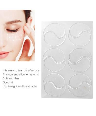 6 Pairs Reusable Silicone Eye Pads | Anti-Wrinkle Eye Patches for Folded Eye Flaps | Overnight Lower Eye Treatment - Buy Online on GoSupps.com