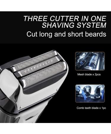 Buy Cordless USB Charging Waterproof Electric Shaver - Portable Beard Trimmer Razor for Home & Salon Use - Buy Online on GoSupps.com
