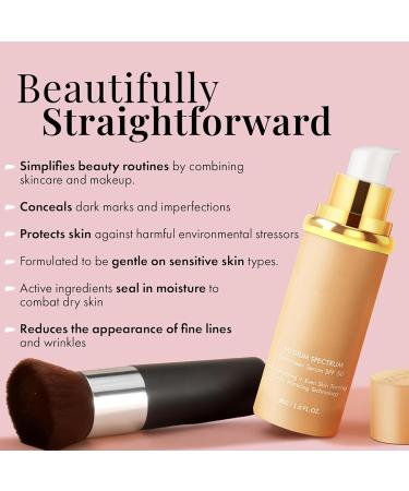  Evember Self-Adaptive Foundation 30 g Concealer Foundation | SPF 50 Sunscreen Liquid Concealer for Long-Lasting Uniformization - Buy Online on GoSupps.com