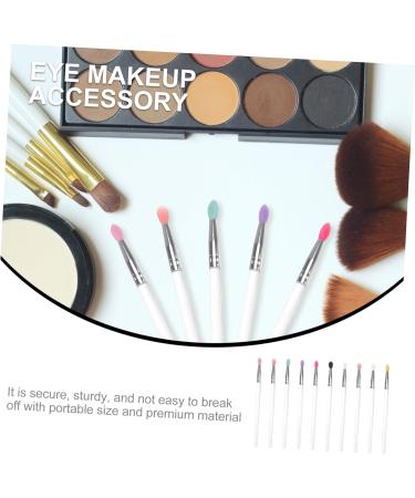 PLAFOPE 10pcs Eye Shadow Brush Eye Smudge Brush Cleaning Lip Brush Makeup Brush Facial Tools - Buy Online on GoSupps.com