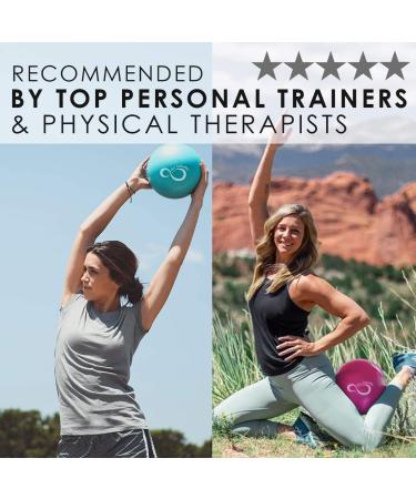 Live Infinitely 9 Inch Barre Pilates Ball & Hand Pump Anti Burst Mini Ball & Digital Workout eBook Included for Yoga  Exercise  Balance & Stability Training  Comes with Mesh Carrying Bag Rose 9 Inch - Buy Online on GoSupps.com
