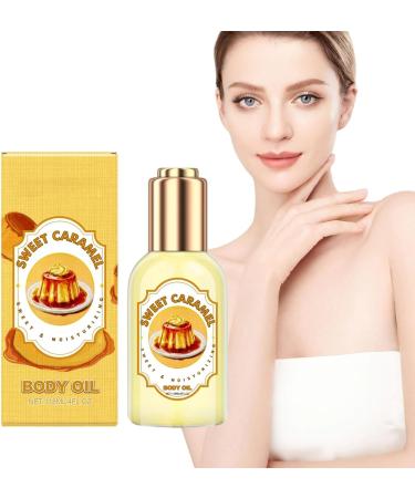 Body Oil Skin Tightening Oil Body Care Oils Dry Skin Massage | Moisturizing Body Oil | Lightweight & Non-Greasy Formula for All Skin Types Including Dry and Sensitive (caramel 118ML) - Buy Online on GoSupps.com