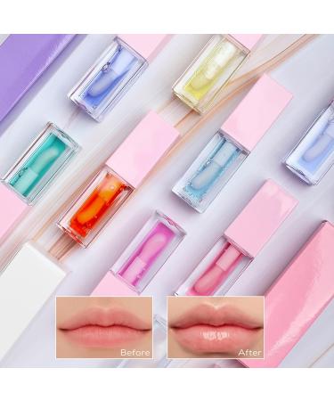 Plumping Lip Oil Moisturising Lip Gloss Tinted Lip Balm Lip Care Transparent Lip Oil Long Lasting Nourishing Lip Gloss Oil 5 ml Lip Balm Stick (A One Size) 1 count (Pack of 1) a - Buy Online on GoSupps.com