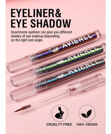 Easilydays Shimmer Liquid Eyeliner Pencil Chameleon Blue Purple Gold Colored Satin Eye Liner Metallic Multi-Reflective Finish Eyeliners Waterproof Smudge-proof Longwearing Ultra-Fine Tip Eyeliner Pen (#05) - Buy Online on GoSupps.com