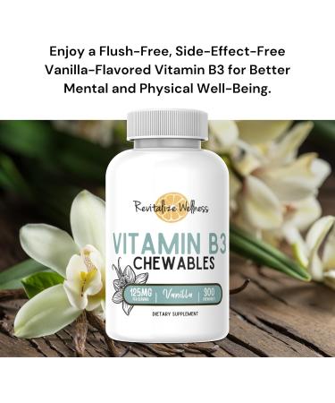 Revitalize Wellness Bundle | Fine Powder Vitamin C 454 Servings and Vitamin B3 Chewables (Vanilla) 300 Servings - Buy Online on GoSupps.com
