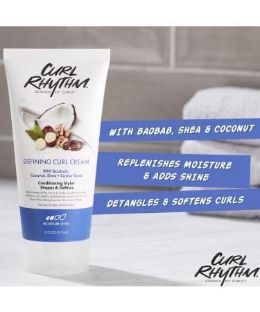 Defining Curl Cream | Best Hair Moisturizer for Curly Hair | Frizz Control & Shine | Sulfate Free | 6 oz - Buy Online on GoSupps.com
