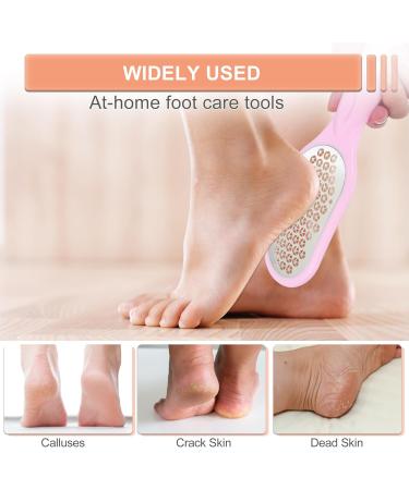 VOCOSTE Foot File Foot Rasp Stainless Steel Pedicure Scraper 8.66" Pink - Buy Online on GoSupps.com