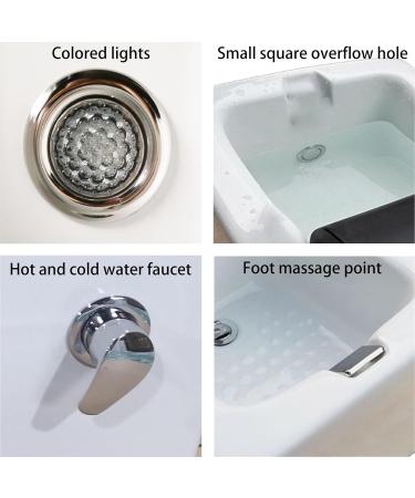 Foot Spa Massager Heated Foot Bath Massager Electric Footbath Pedicure Tired Feet Warm Soaking Relief for Pedicures Foot Soak Detox and Massage - Buy Online on GoSupps.com