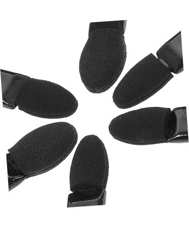 PLAFOPE 100pcs Eyeshadow Brush Kit Make up Sponges for Face Eyeshadow Sponge Short Mini Black - Buy Online on GoSupps.com