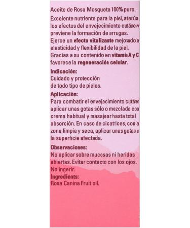 Sara Simar Mosqueta Oil Pink 30 ml (6553) - Buy Online on GoSupps.com