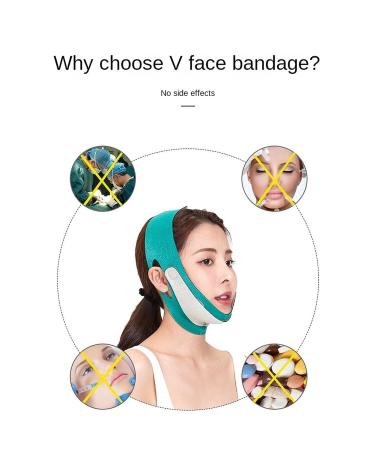 V Line Face Slimming Strap | Double Chin Reducer Chin Strap for Men and Women | Skin Tightening and Sagging Prevention (Pink) - Buy Online on GoSupps.com