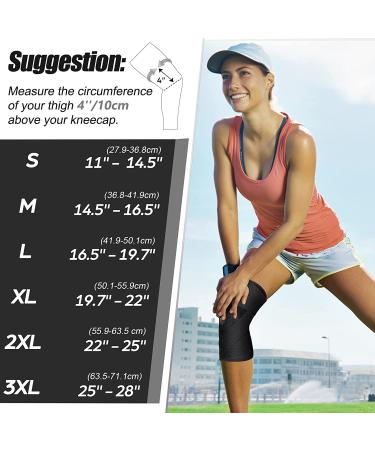 NEENCA Professional Knee Brace with Side Stabilizers - Medical Knee Support for Pain Relief & Injury Recovery - Breathable Mesh Weave Tech - Ideal for Arthritis, Running, Workouts - Medium Black - Buy Online on GoSupps.com