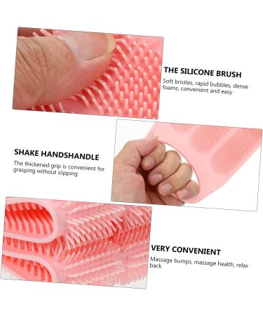 Silicone Bath Towel | Exfoliating Body Scrubber & Shower Brush | Soft Silicone Loofah Back Strap | Healeved - Buy Online on GoSupps.com