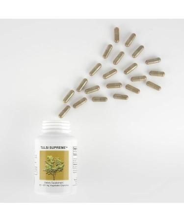 Supreme Nutrition Tulsi Supreme Organic Holy Basil Capsules - 90 Vegetarian Capsules - Buy Online on GoSupps.com