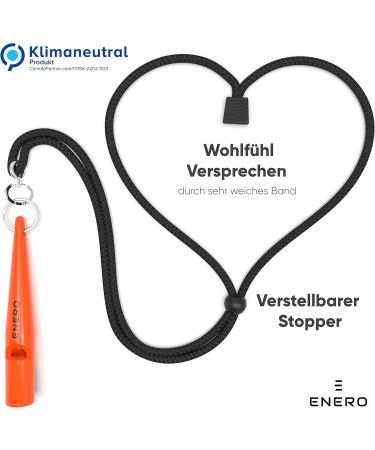 Enero Dog Whistle - Reliable High-Frequency Dog Training Tool | Far-Reaching Volume & Practical Orange Converter - Buy Online on GoSupps.com