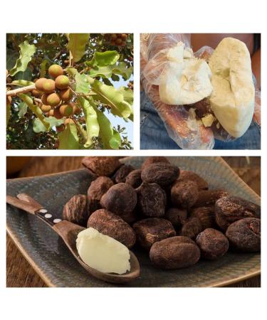 Unrefined Raw African Shea Butter 100g - Pure Moisturizing Face & Body Butter for All Skin Types - Buy Online on GoSupps.com