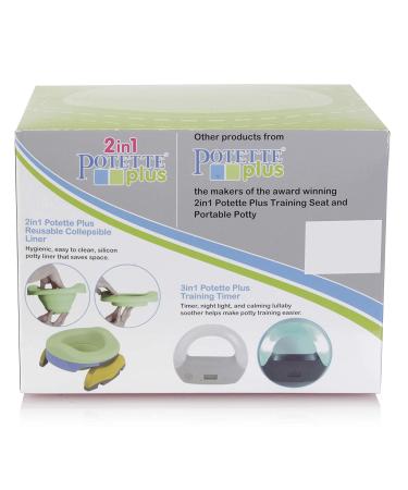 Kalencom Potette Plus Potty Seat Liners Value Box - 90 Liners | Disappearing Ink | Convenient Pack - Buy Online on GoSupps.com