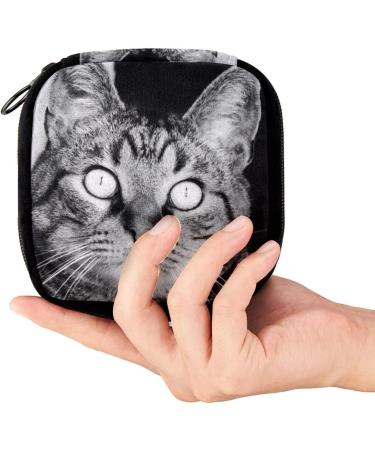 GIAPB Period Bag - Sanitary Napkin Storage & Makeup Pouch (Animal Cat Picture) - Color732 - Buy Online on GoSupps.com